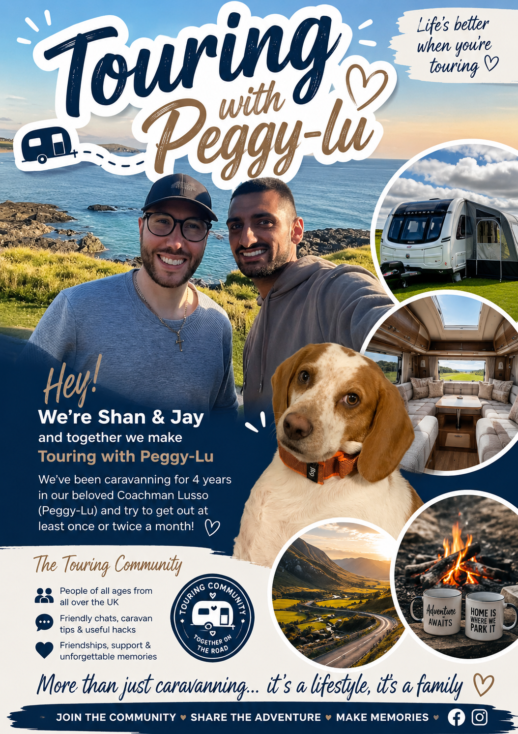Touring with Peggy-Lu